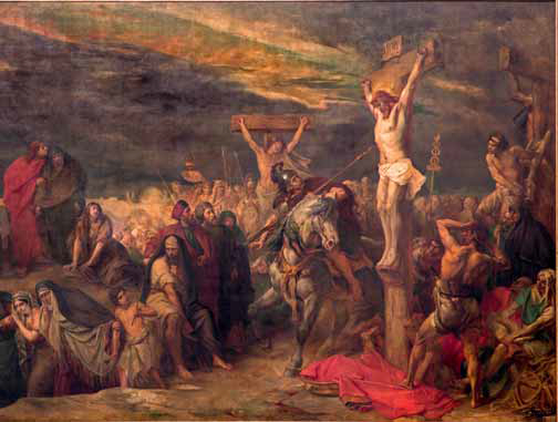 crucifixion scene